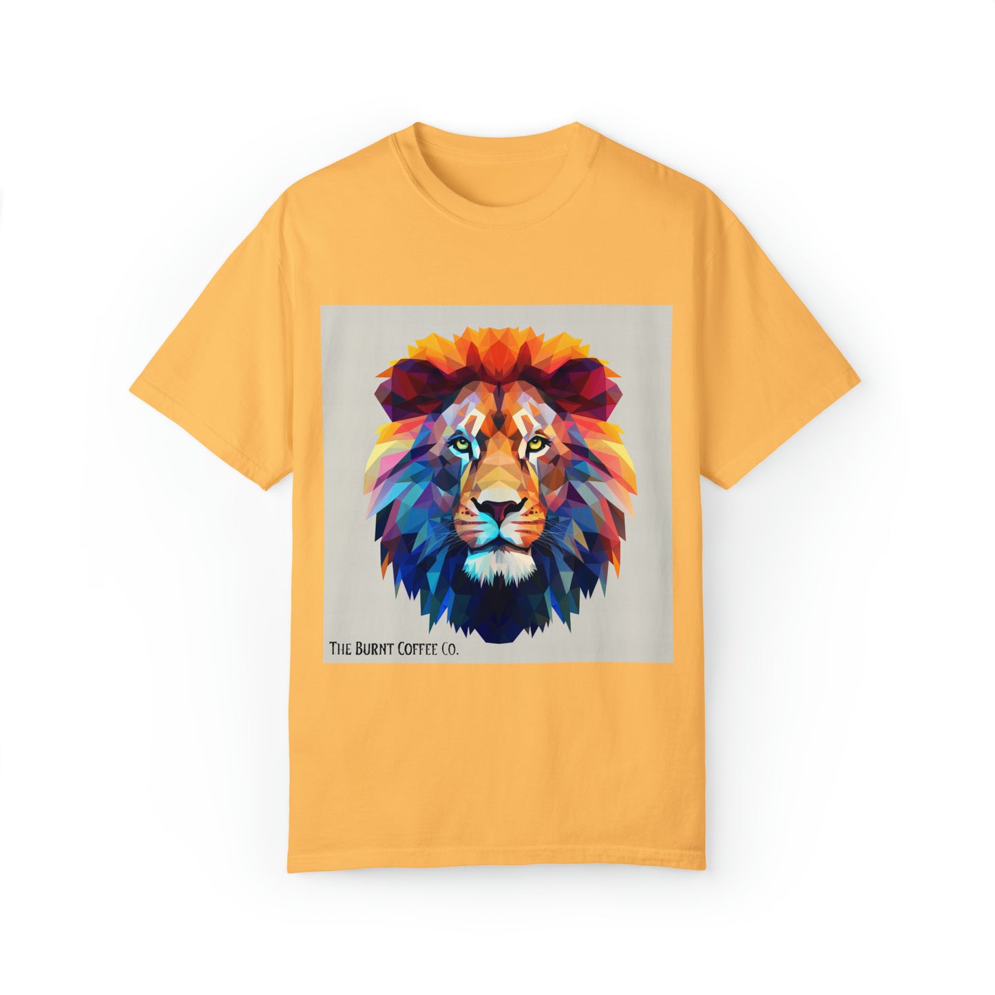 The Burnt Coffee Co. Colorful Lion T-shirt