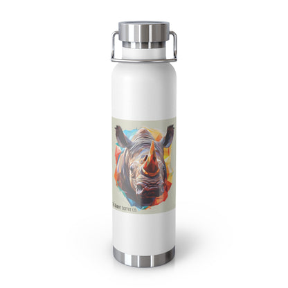 The Burnt Coffee Co. 22oz Vacuum Insulated Rhino Bottle