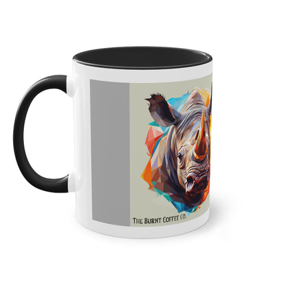 The Burnt Coffee Co. Rhino Coffee Mug