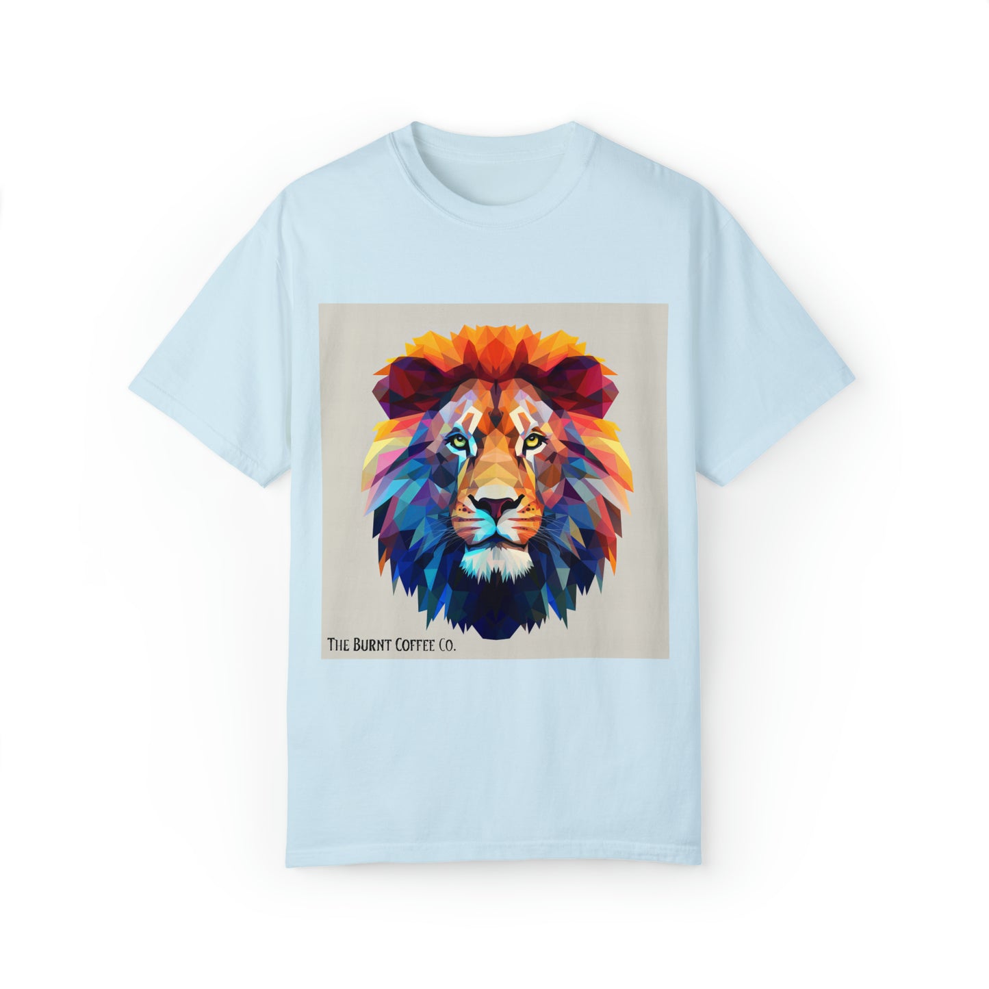 The Burnt Coffee Co. Colorful Lion T-shirt