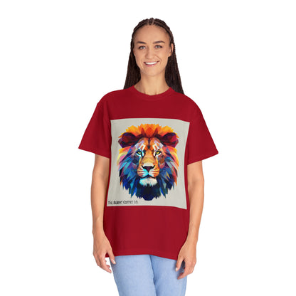 The Burnt Coffee Co. Colorful Lion T-shirt