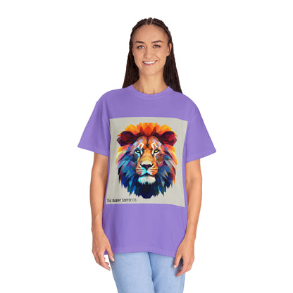 The Burnt Coffee Co. Colorful Lion T-shirt