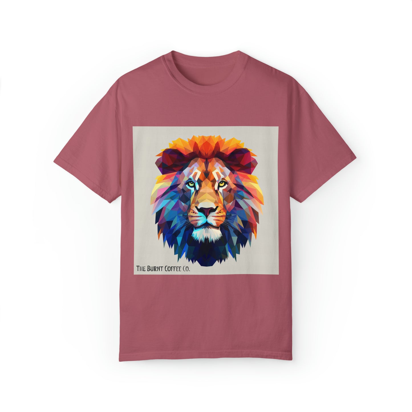 The Burnt Coffee Co. Colorful Lion T-shirt