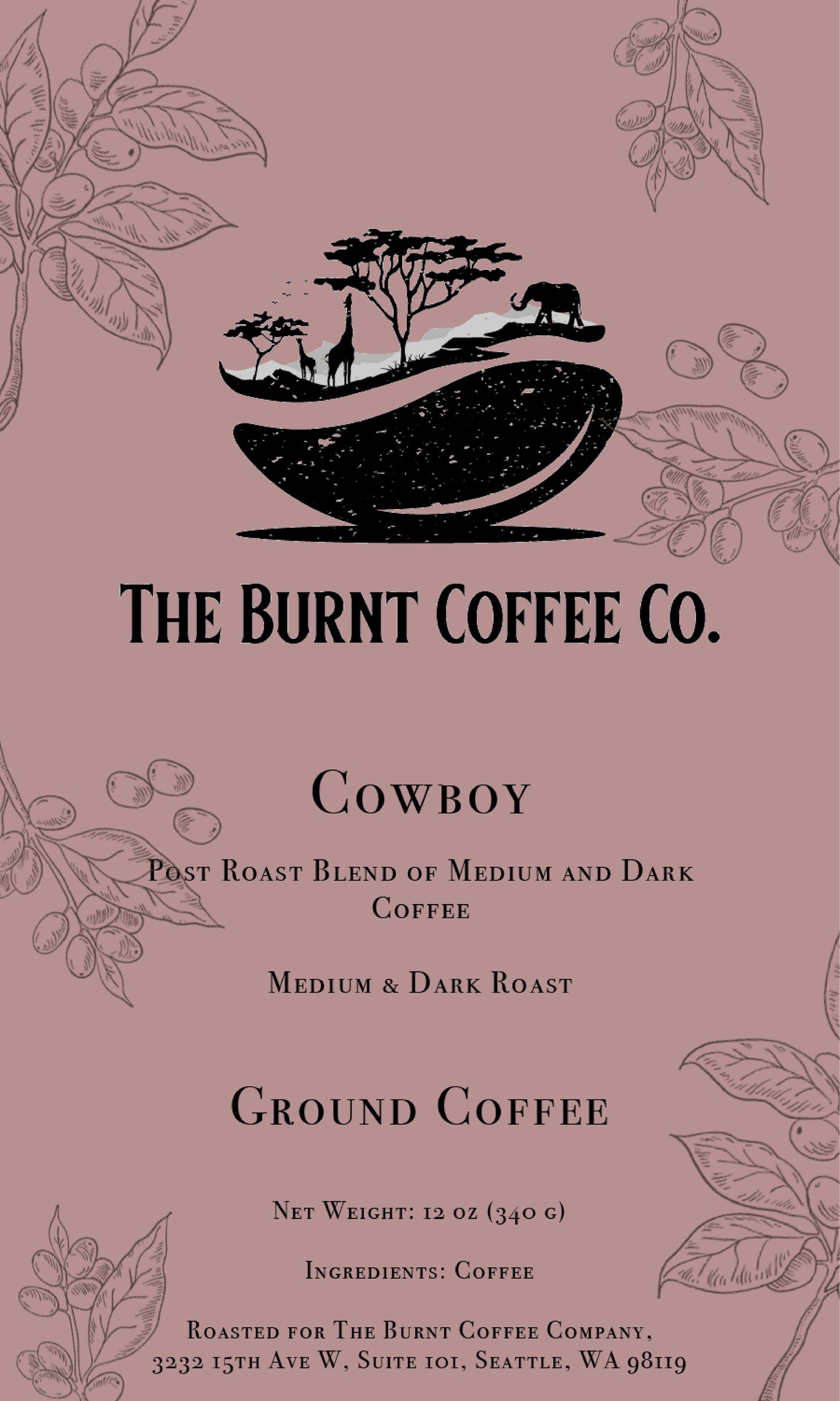 The Burnt Coffee Co. Cowboy