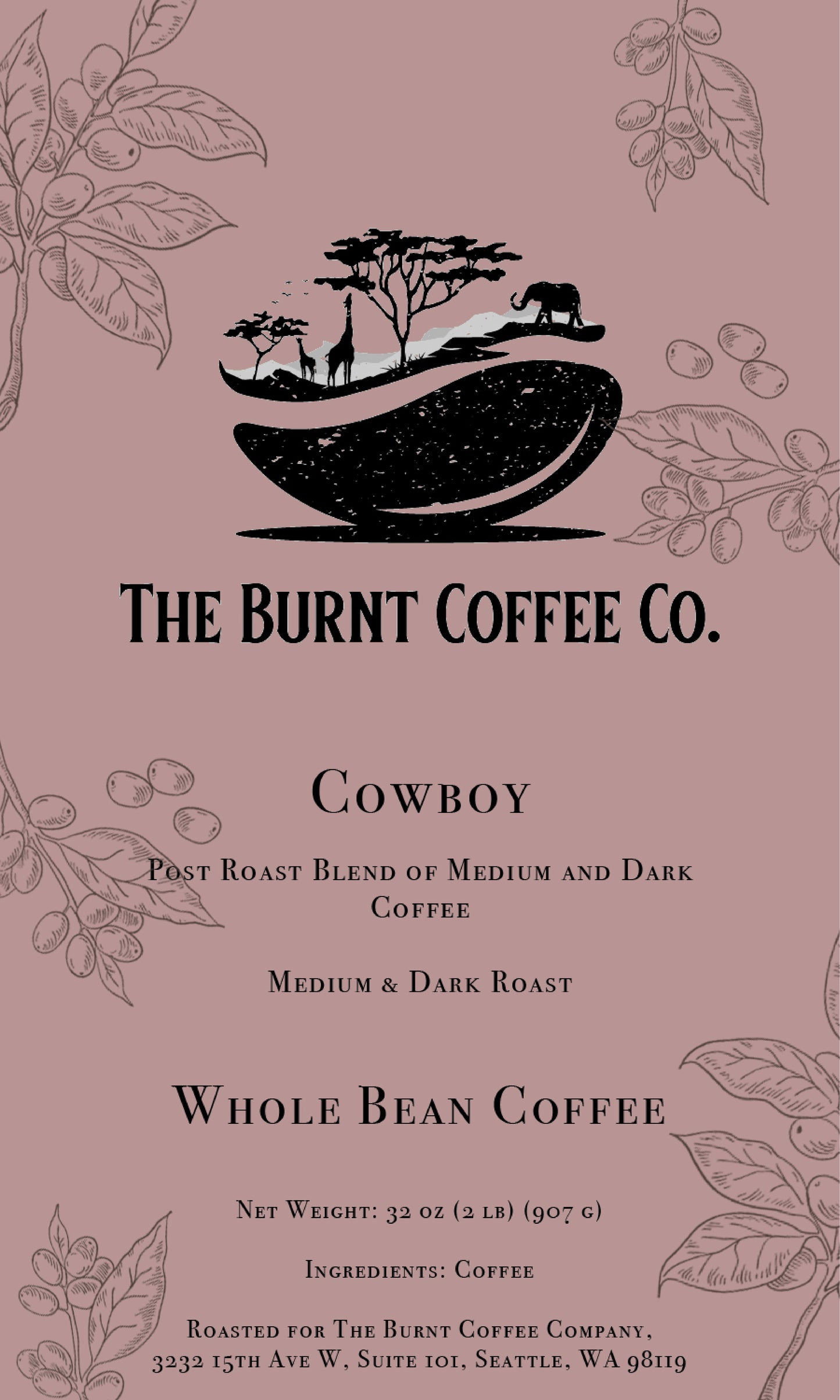 The Burnt Coffee Co. Cowboy