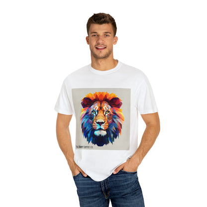 The Burnt Coffee Co. Colorful Lion T-shirt