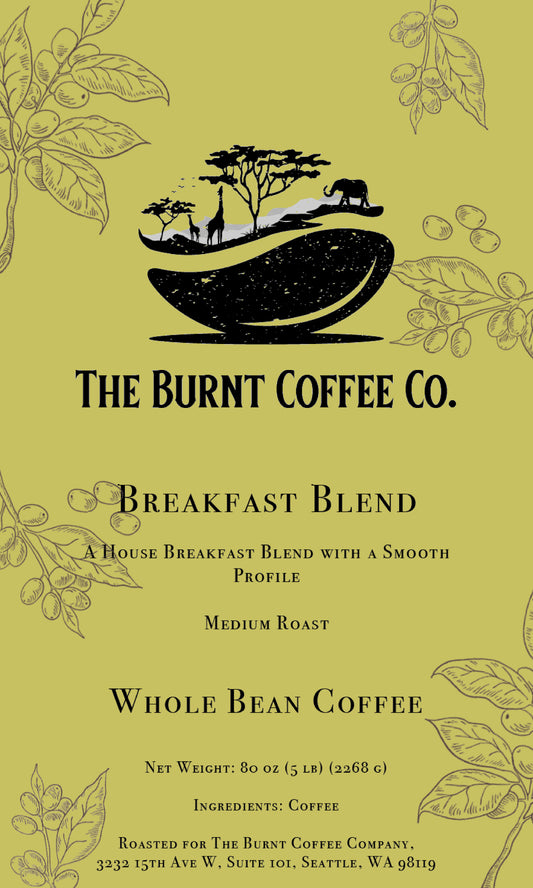 The Burnt Coffee Co. Breakfast Blend