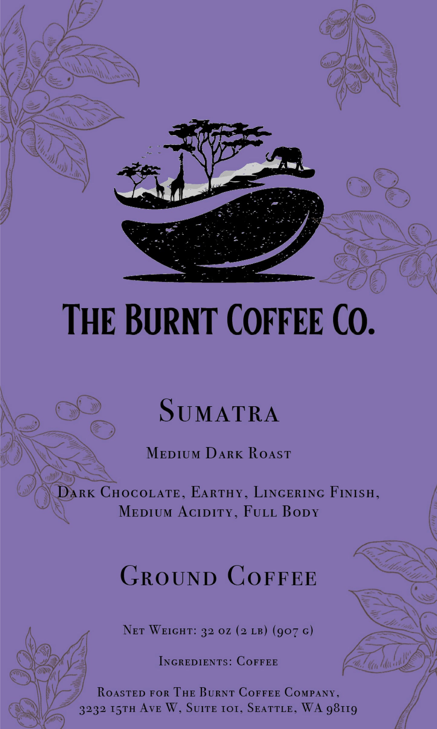 The Burnt Coffee Co. Sumatra