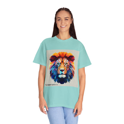 The Burnt Coffee Co. Colorful Lion T-shirt