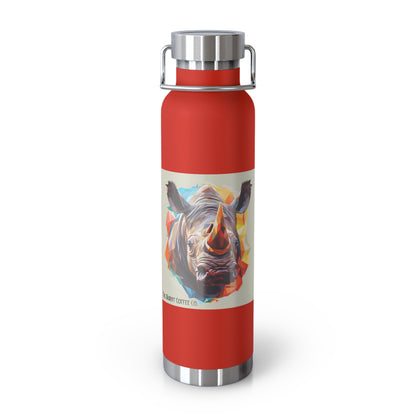 The Burnt Coffee Co. 22oz Vacuum Insulated Rhino Bottle