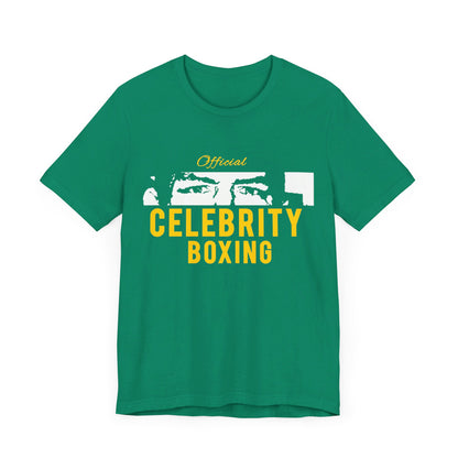 Official Celebrity Boxing Eyes Jersey Short Sleeve Tee