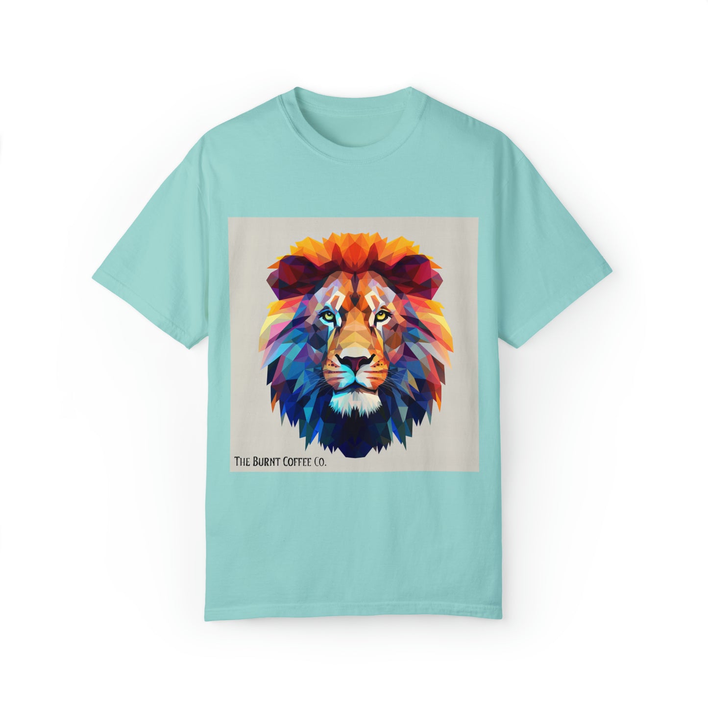 The Burnt Coffee Co. Colorful Lion T-shirt