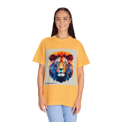 The Burnt Coffee Co. Colorful Lion T-shirt