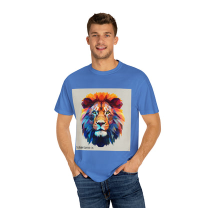 The Burnt Coffee Co. Colorful Lion T-shirt