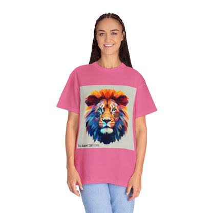 The Burnt Coffee Co. Colorful Lion T-shirt