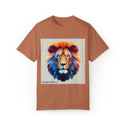 The Burnt Coffee Co. Colorful Lion T-shirt