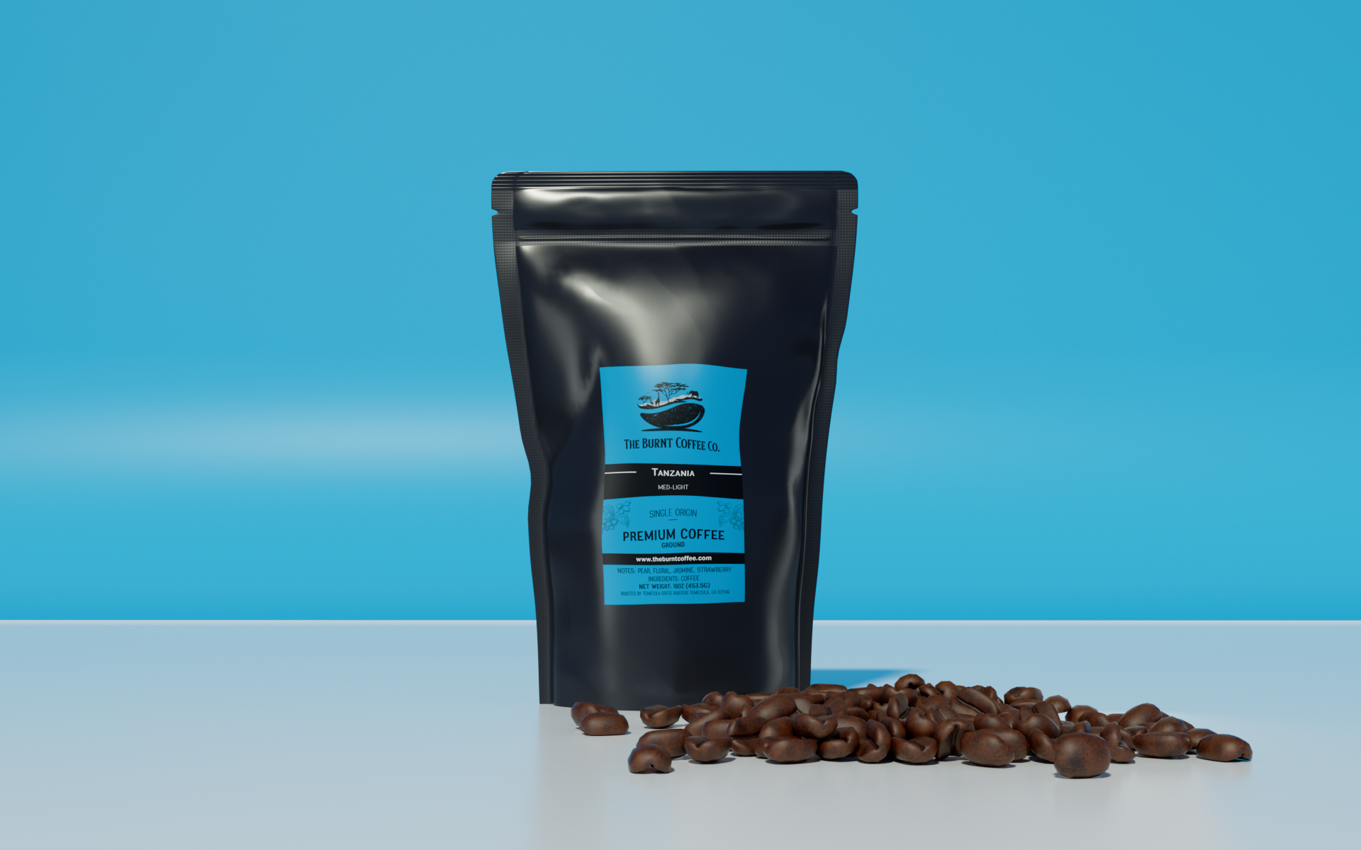 The Burnt Coffee Co. Tanzania African Coffee